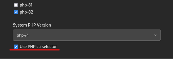 php_cli_selector